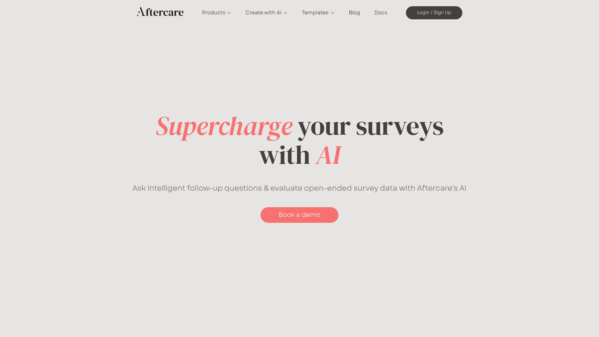 Aftercare screenshot