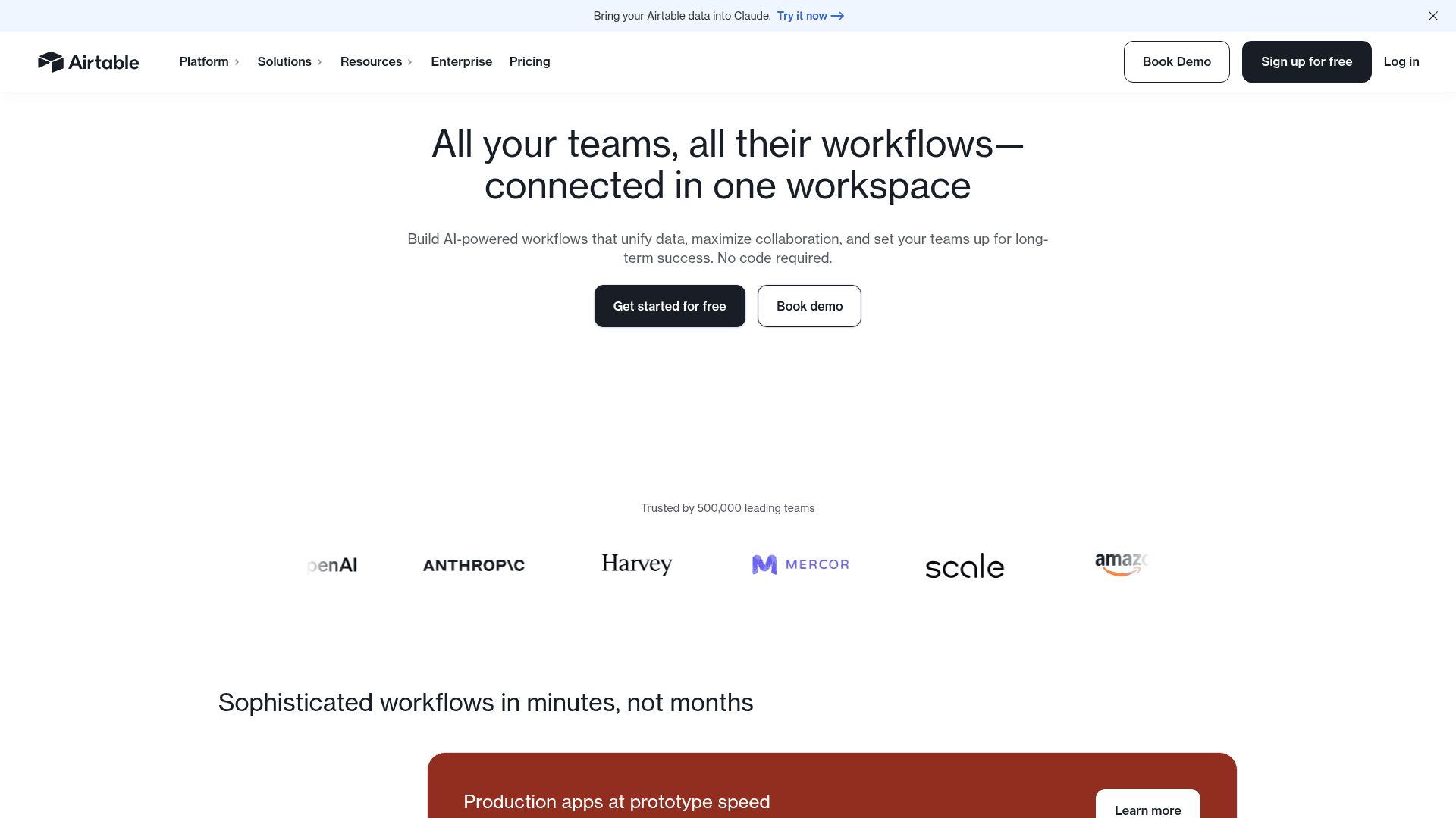 AITable screenshot