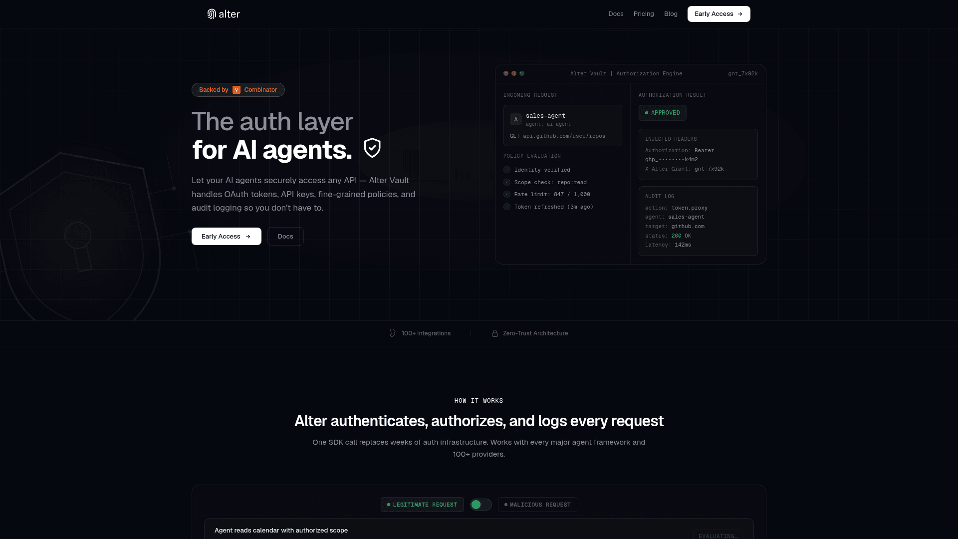Alter screenshot