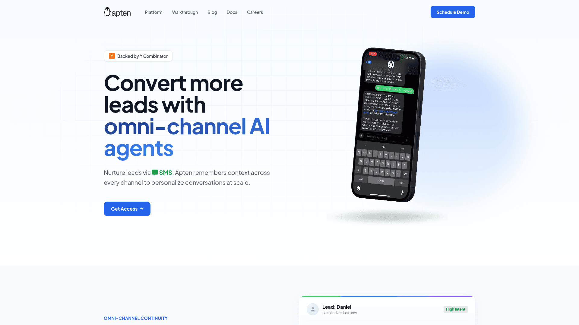 Apten screenshot
