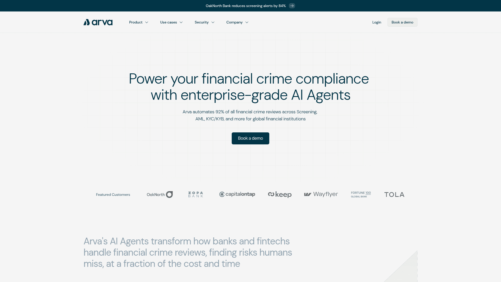 Arva AI screenshot