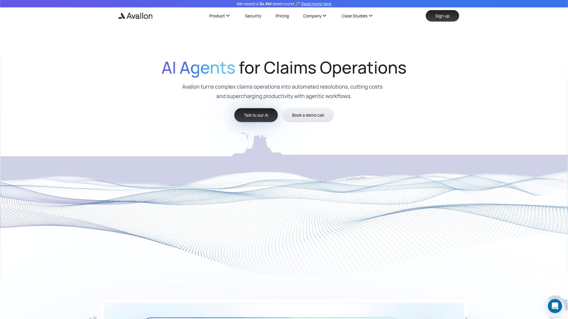 Avallon AI screenshot