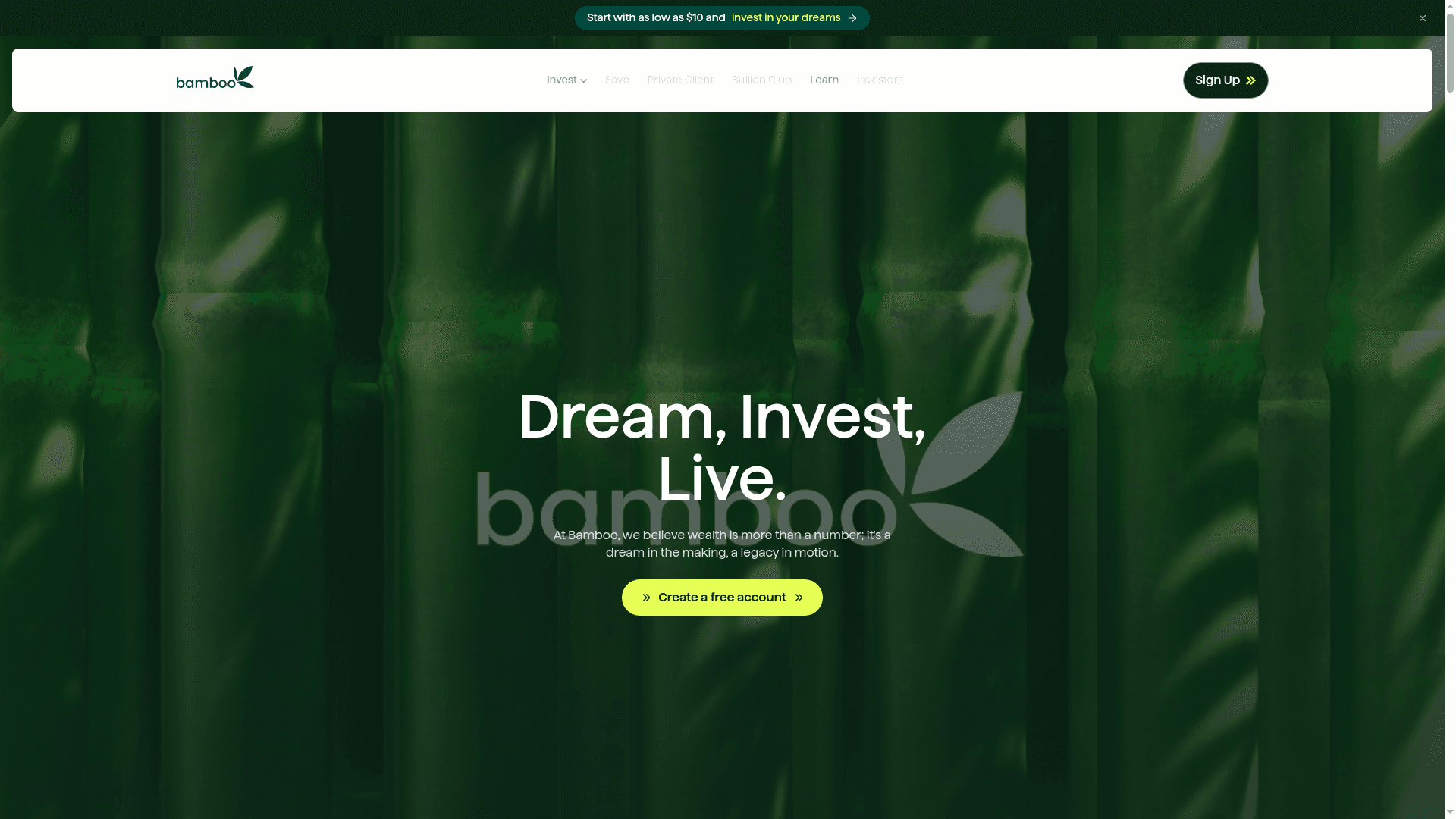 Bamboo screenshot