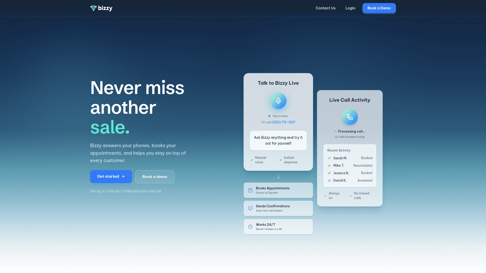 Bizzy AI screenshot