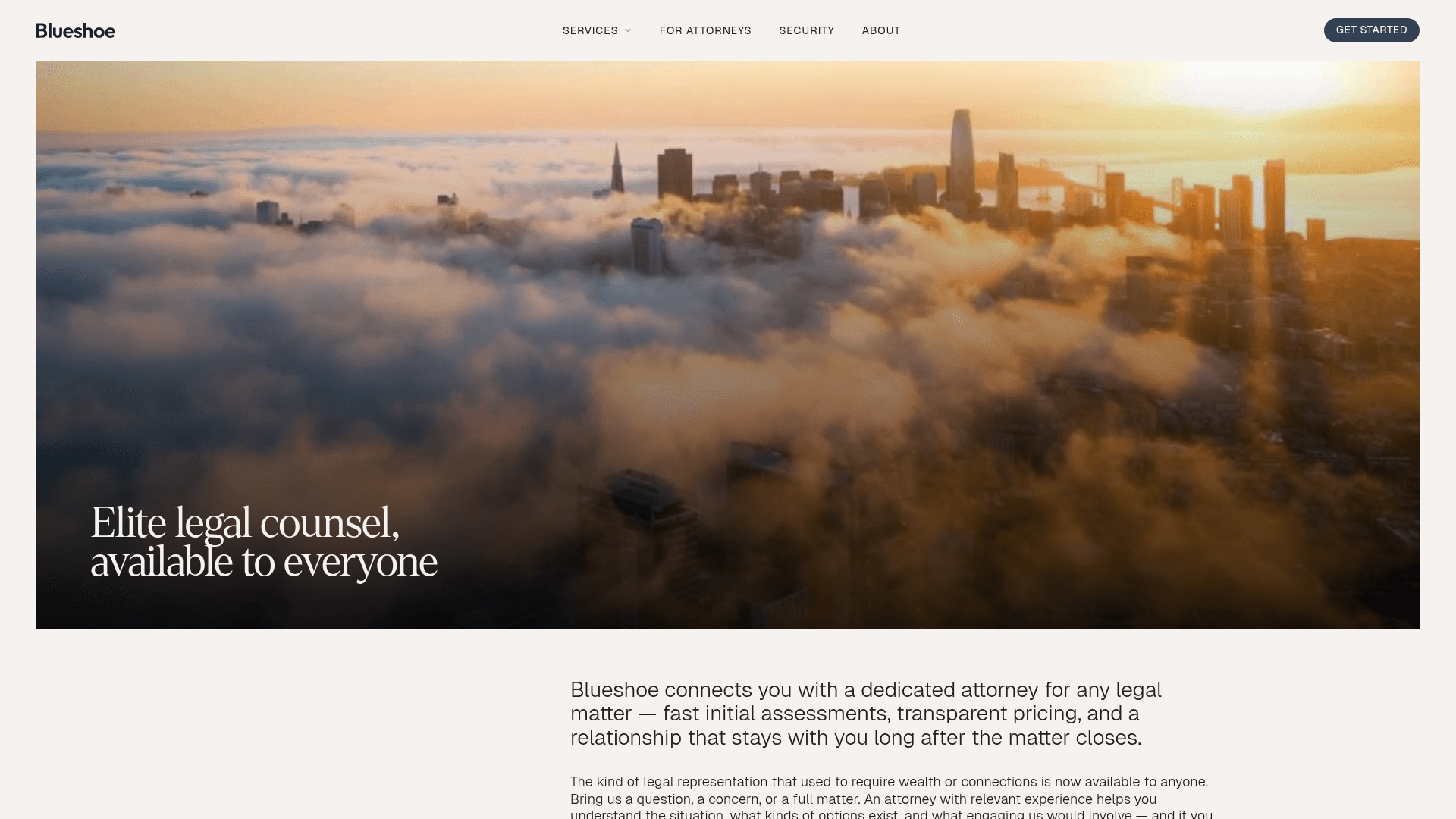 Blueshoe screenshot