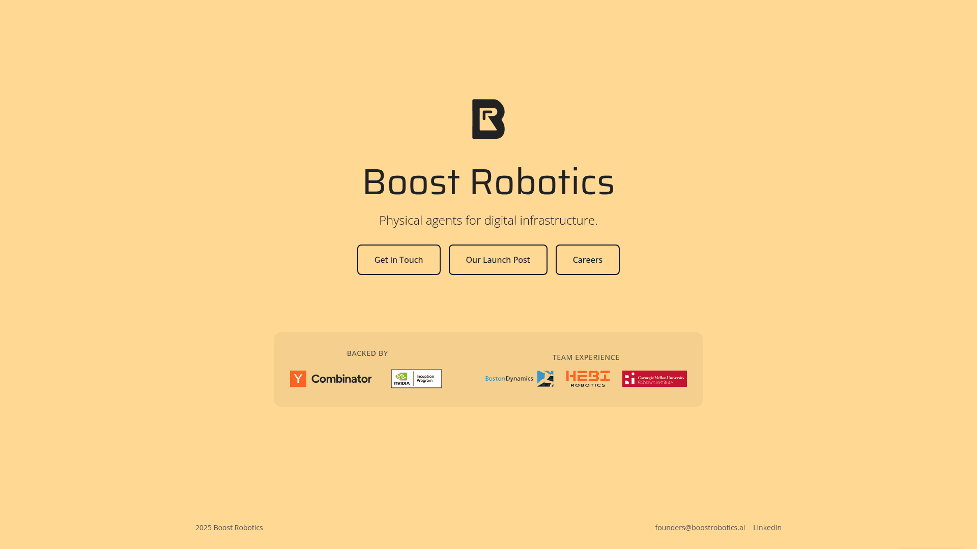 Boost Robotics screenshot