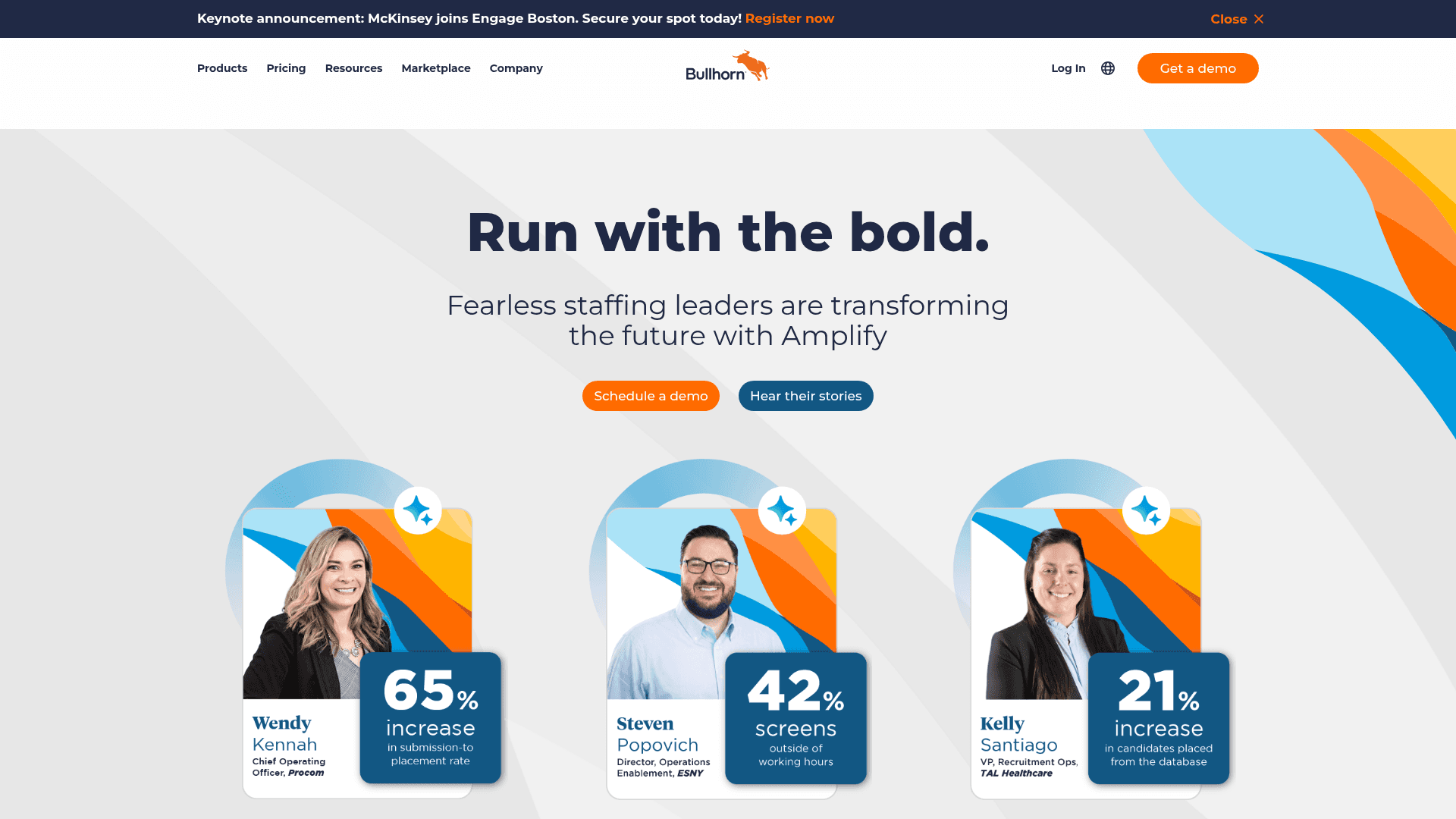 Bullhorn screenshot