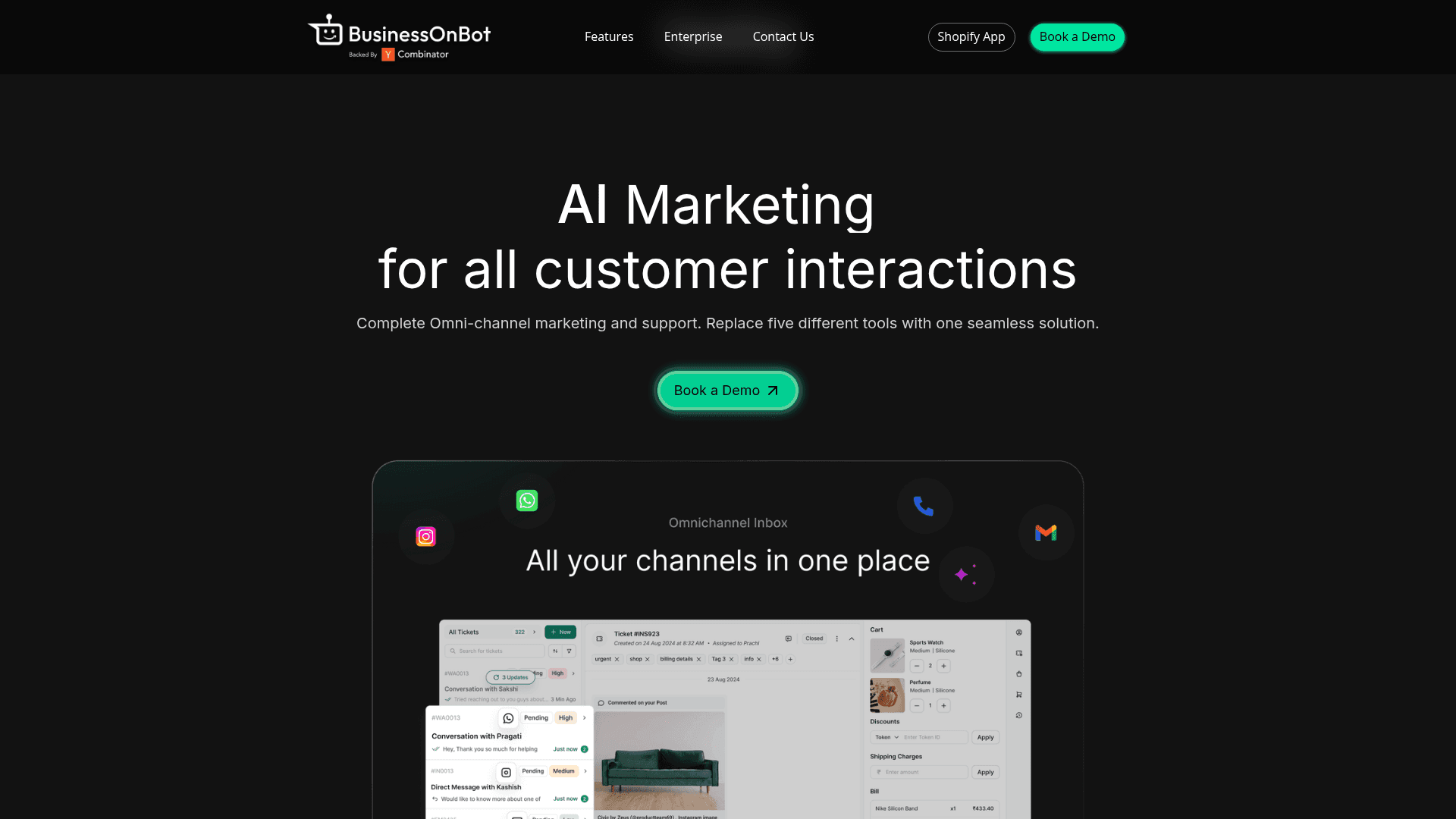 BusinessOnBot screenshot