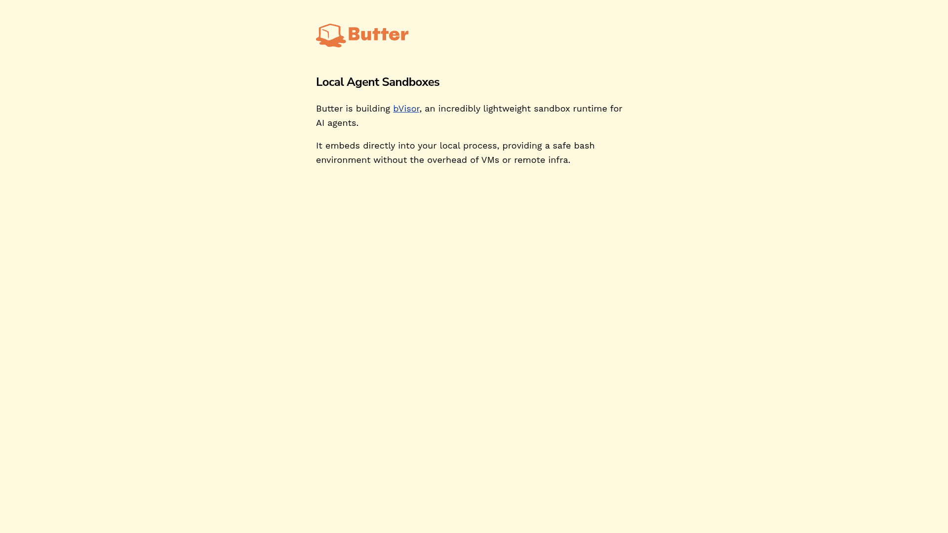 Butter screenshot