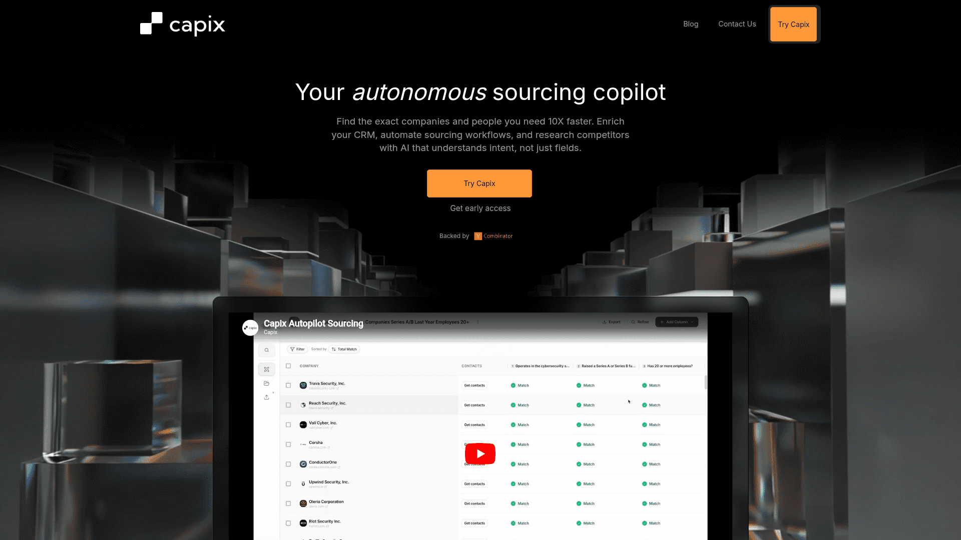 Capix screenshot