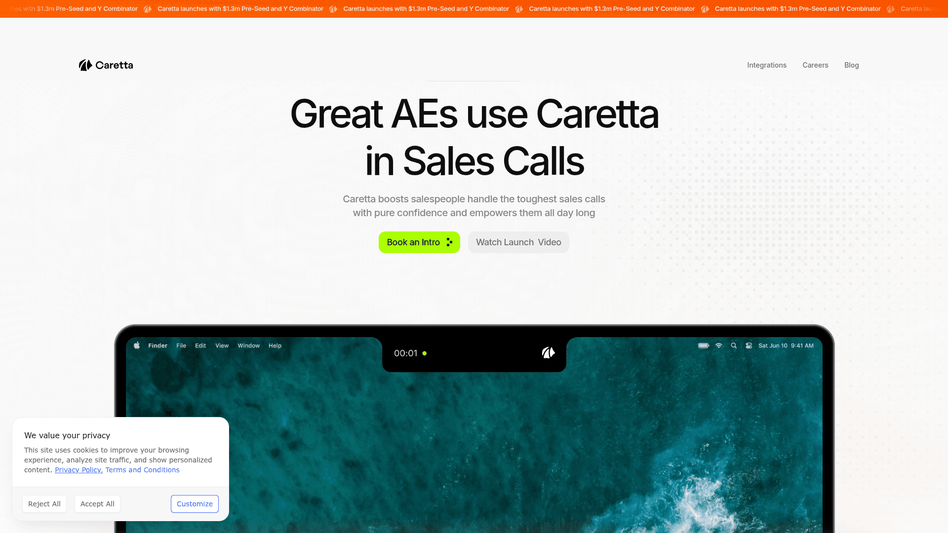 Caretta screenshot