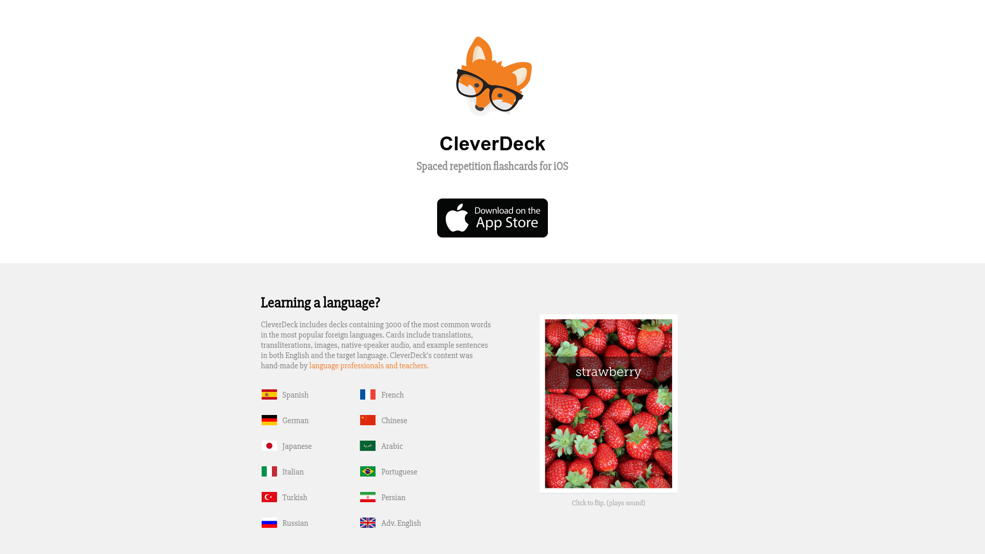 CleverDeck screenshot
