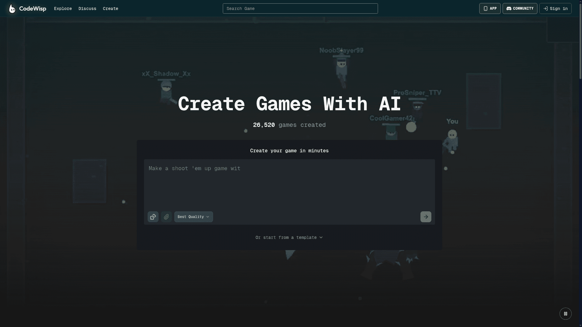 CodeWisp screenshot