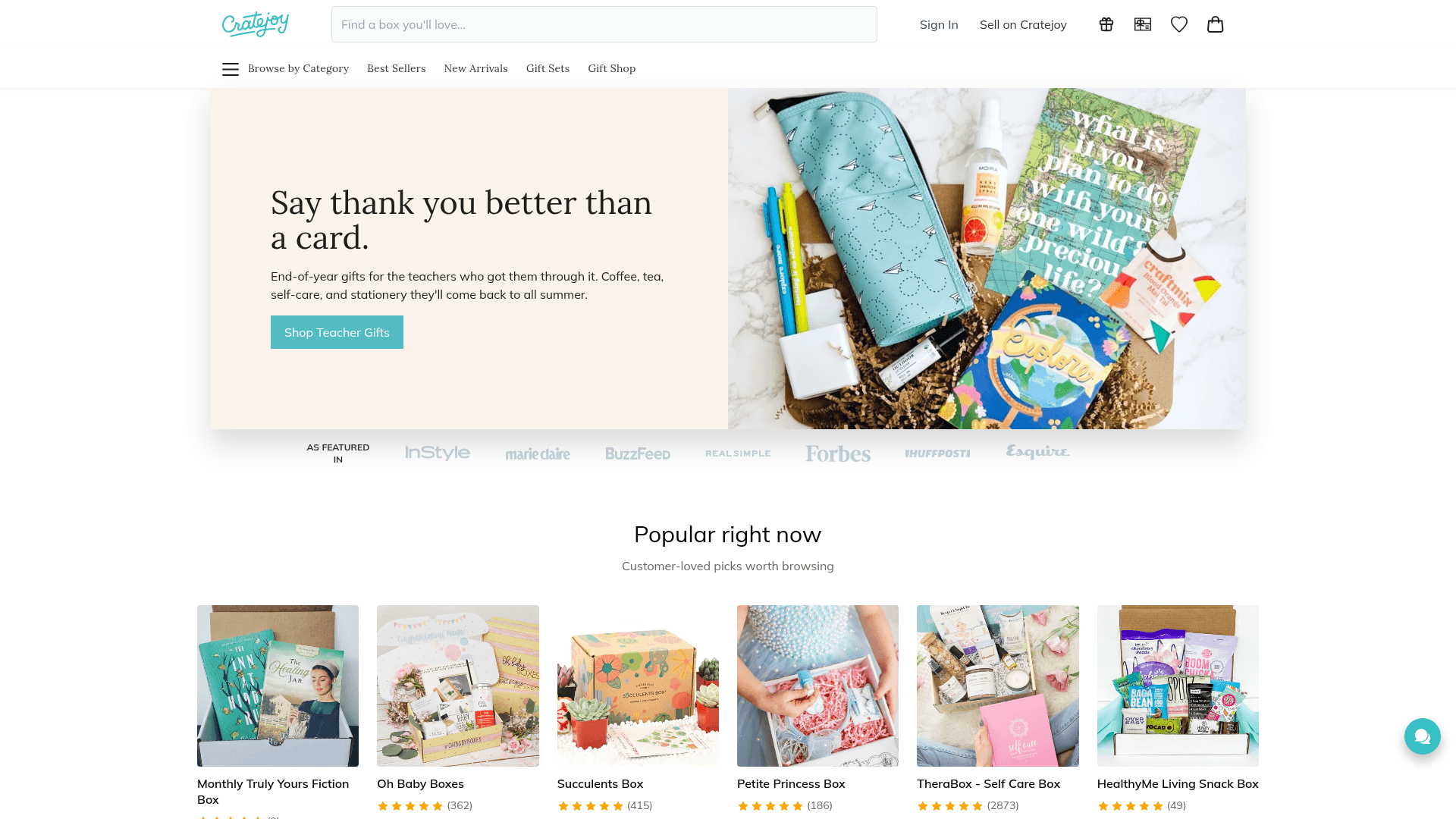 Cratejoy screenshot