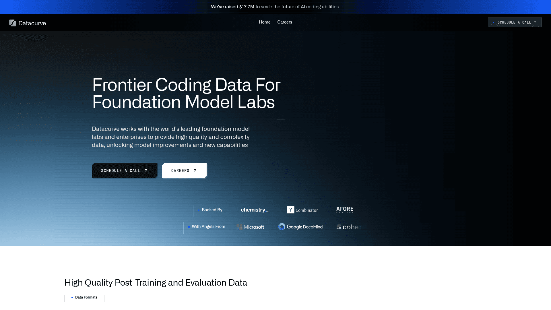 Datacurve screenshot