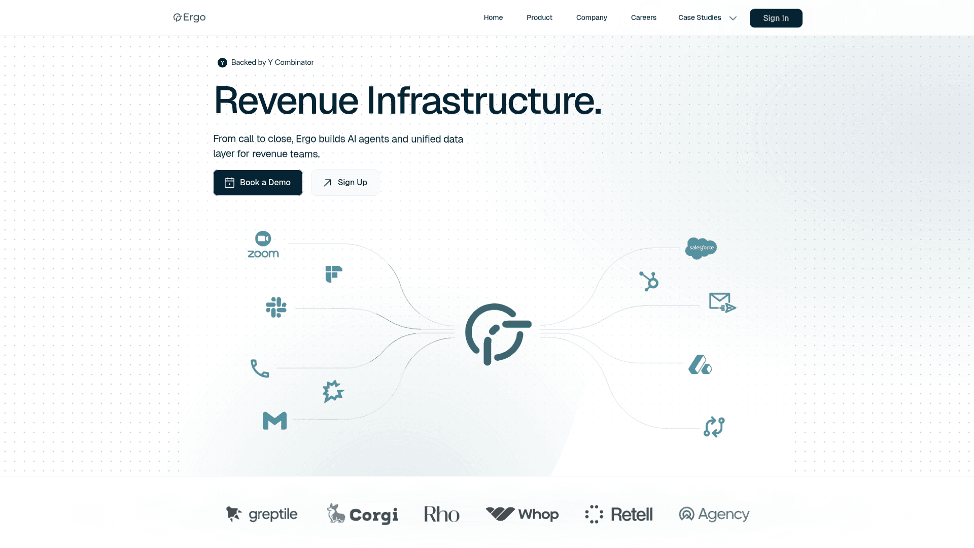Ergo screenshot