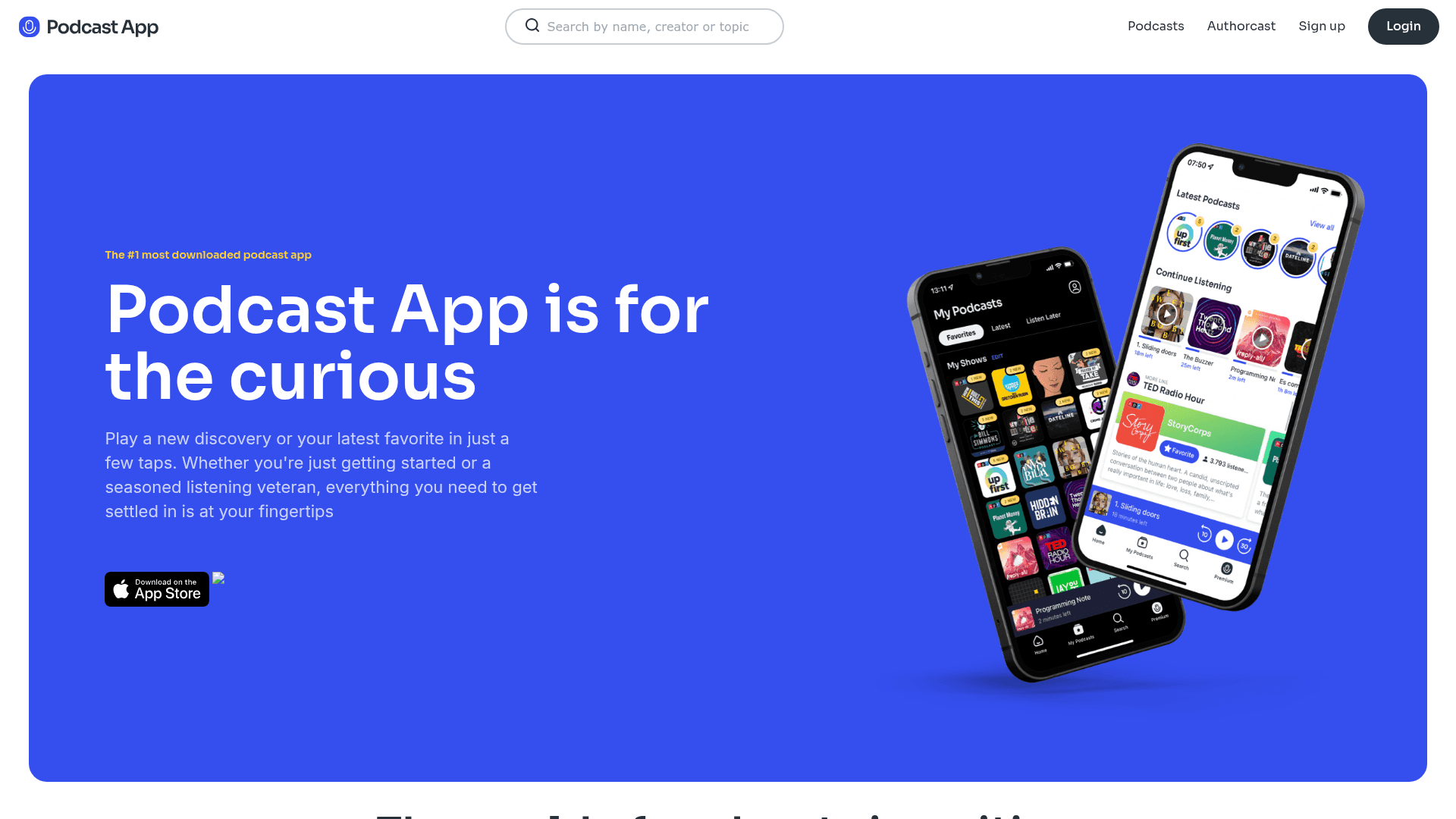 Evolve (makers of Podcast App & Rest AI) screenshot