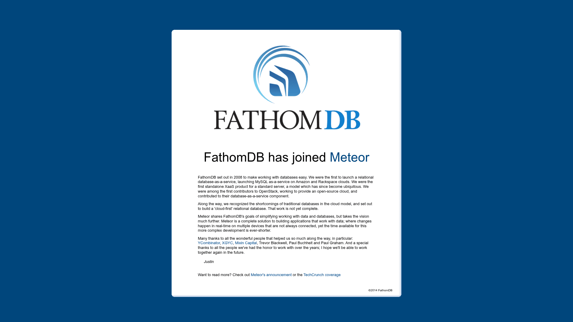 FathomDB screenshot
