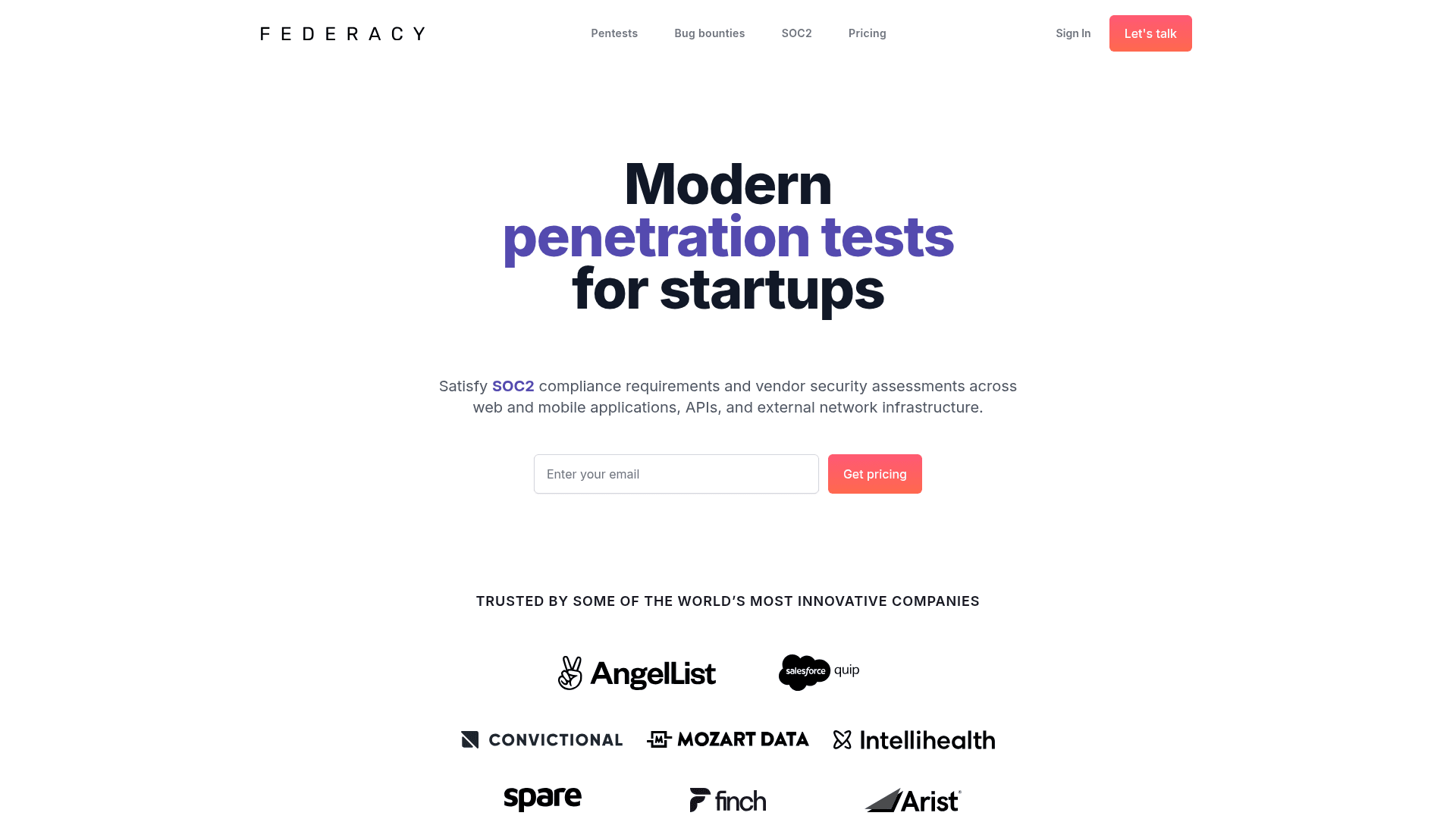 Federacy screenshot