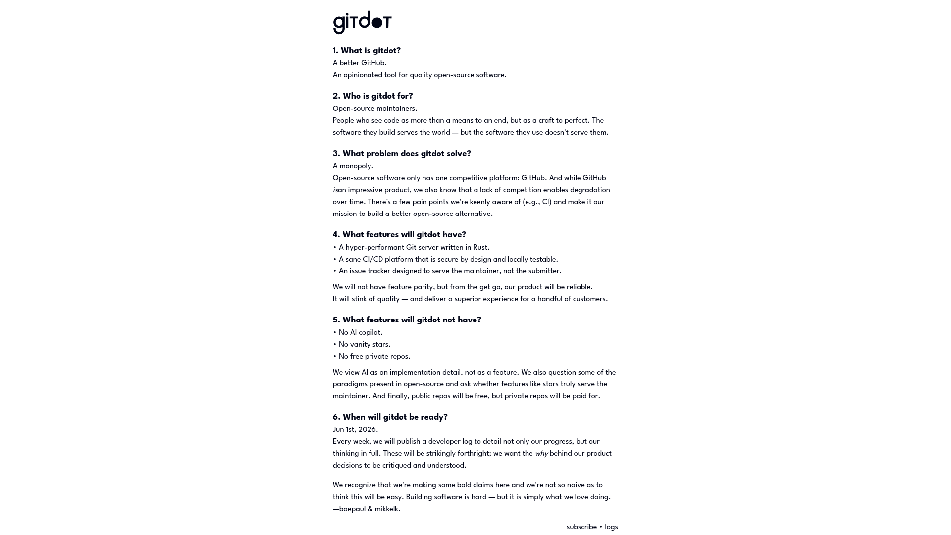 gitdot screenshot