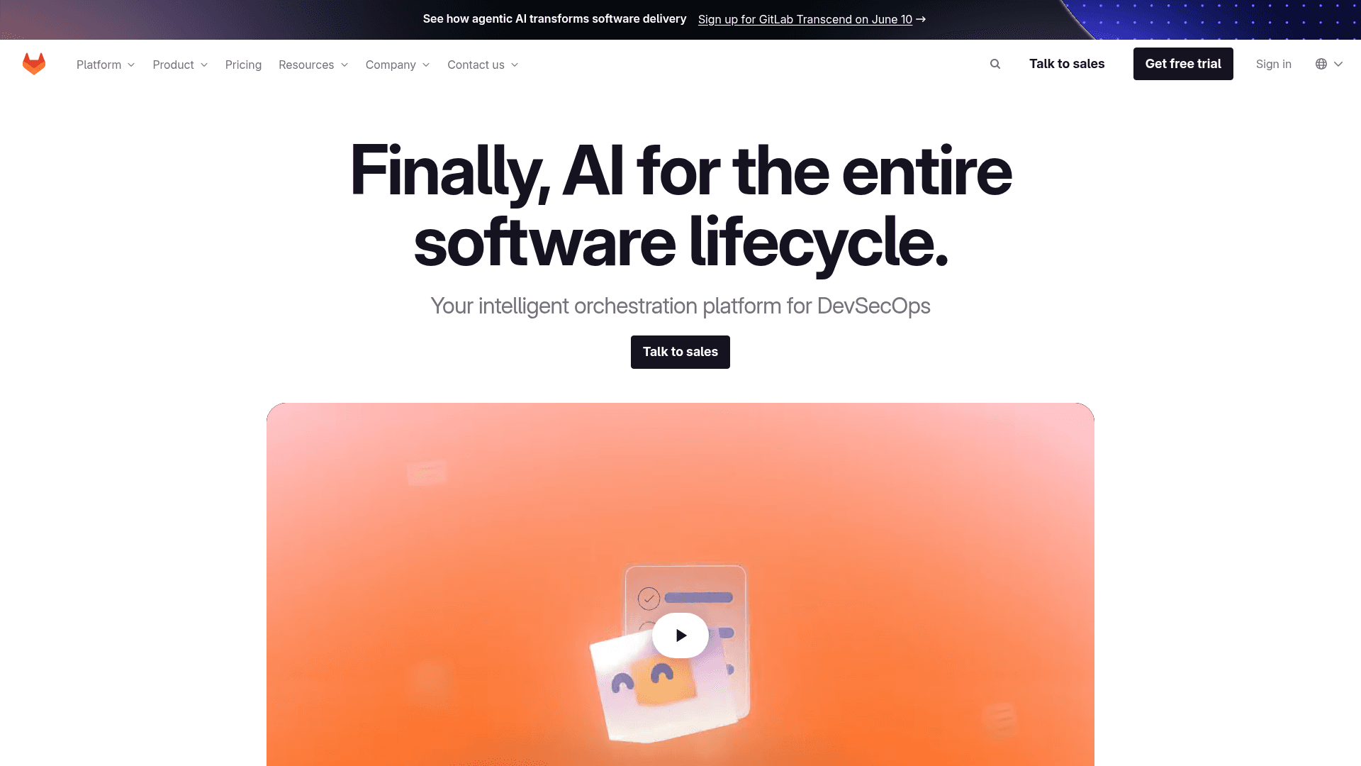 GitLab screenshot