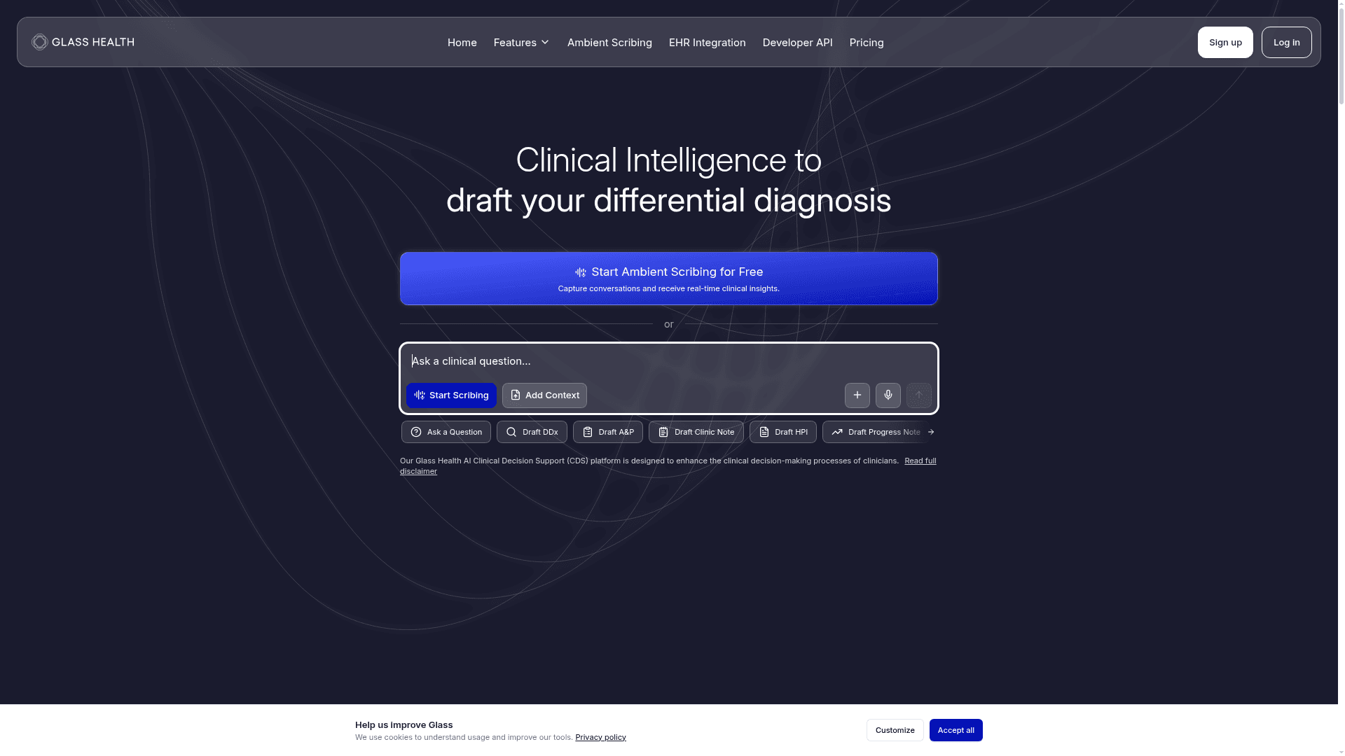 Glass Health screenshot