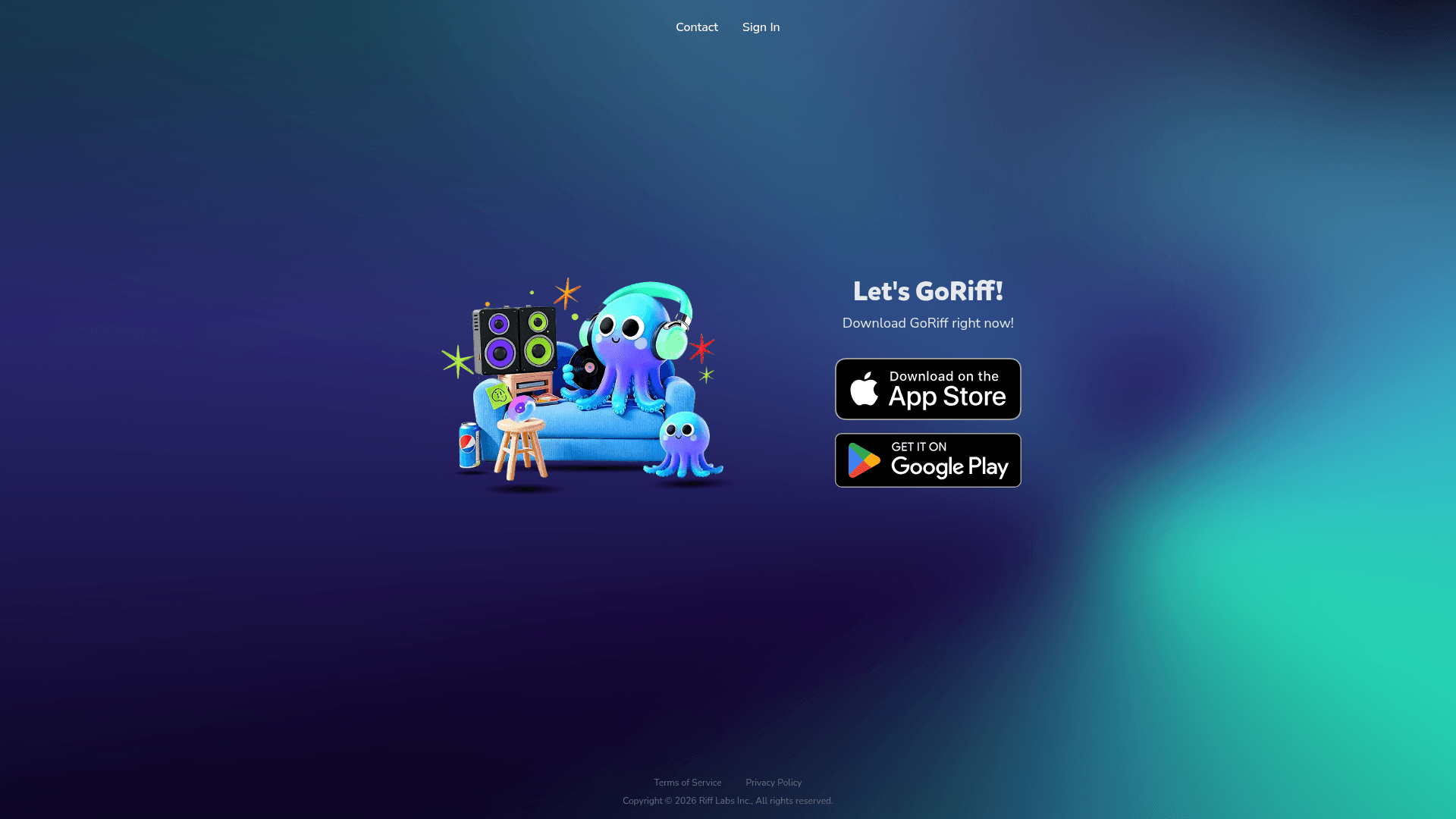 GoRiff screenshot