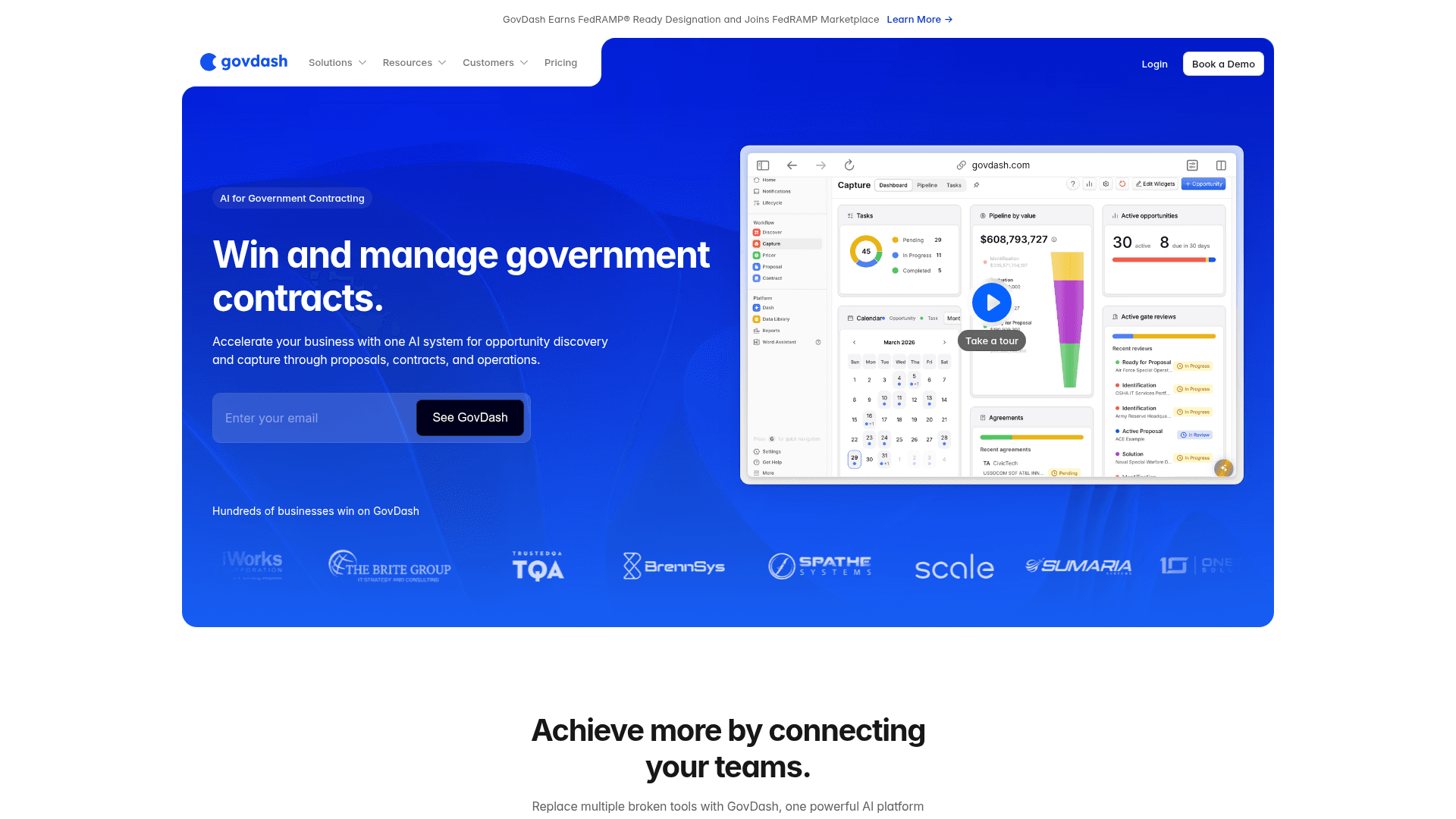 GovDash screenshot