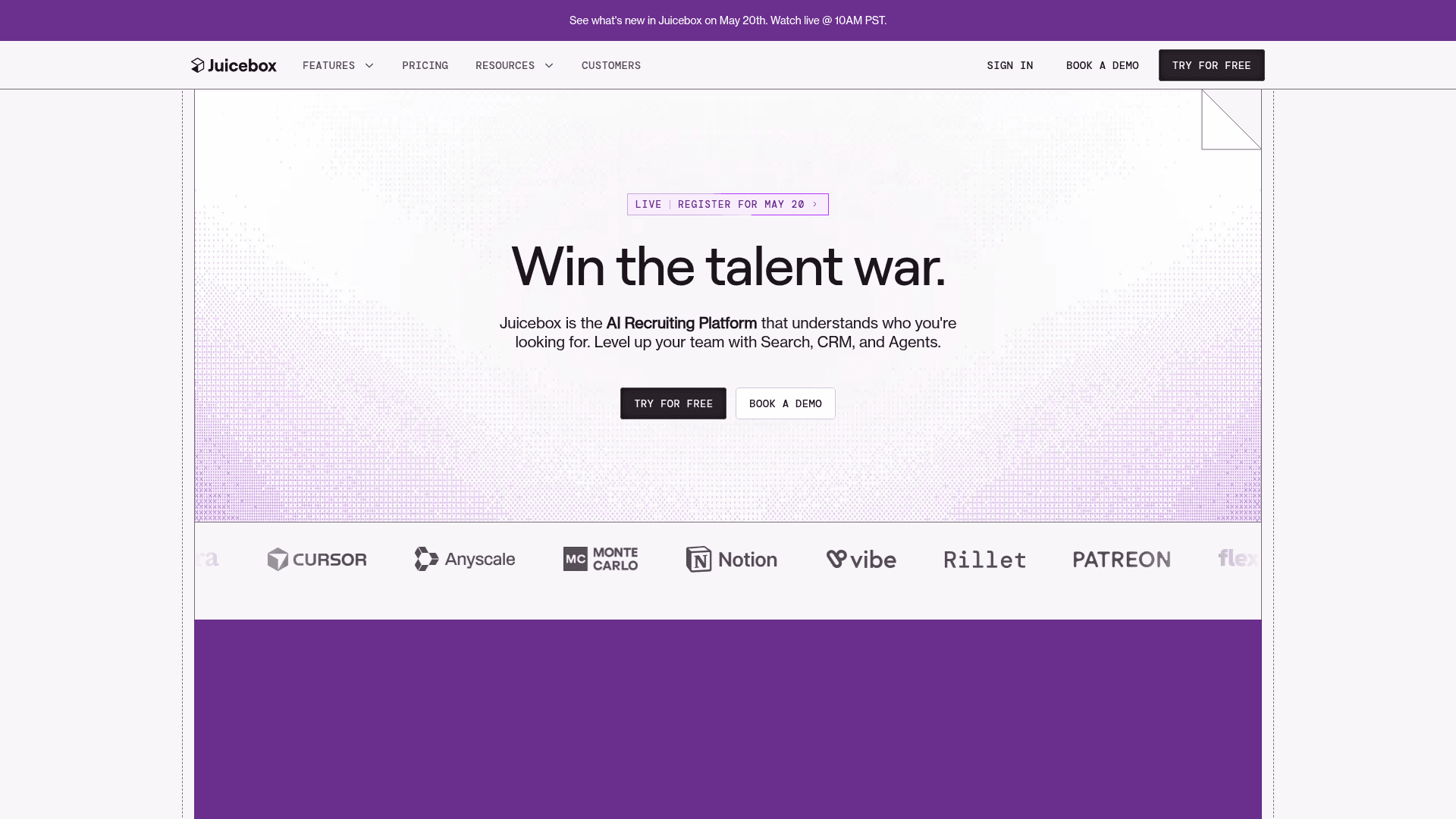 Juicebox screenshot