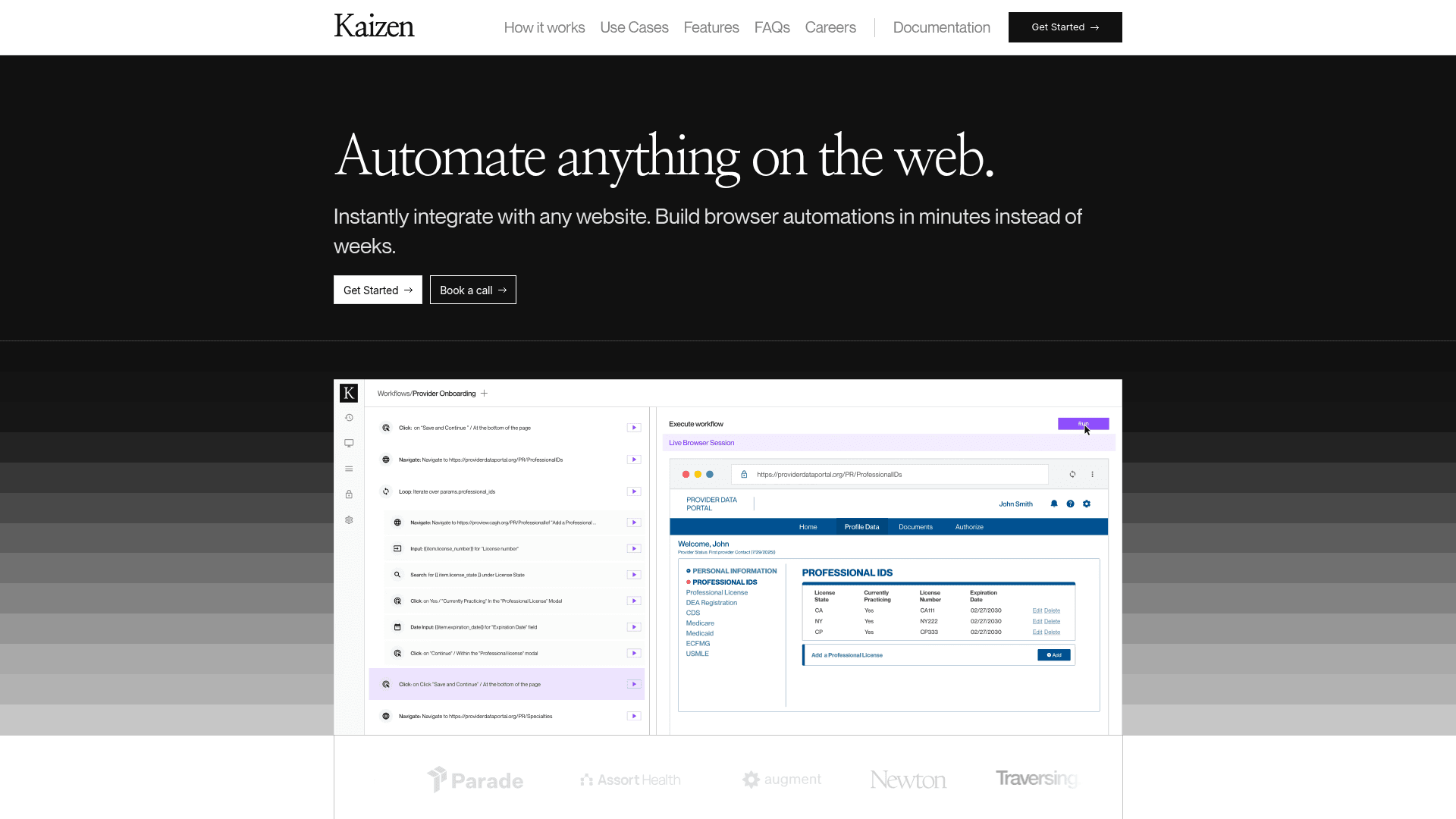 Kaizen screenshot