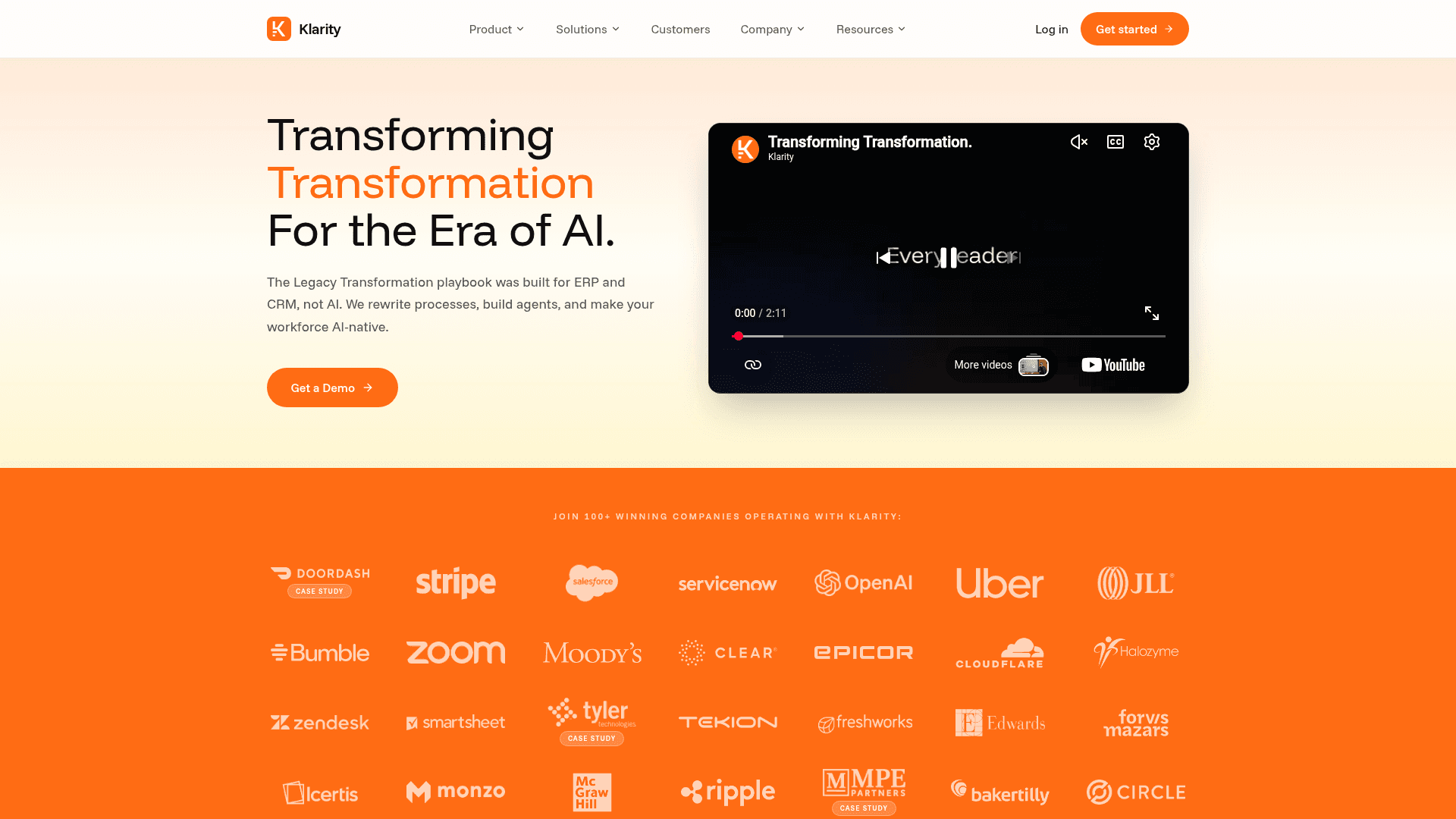 Klarity screenshot