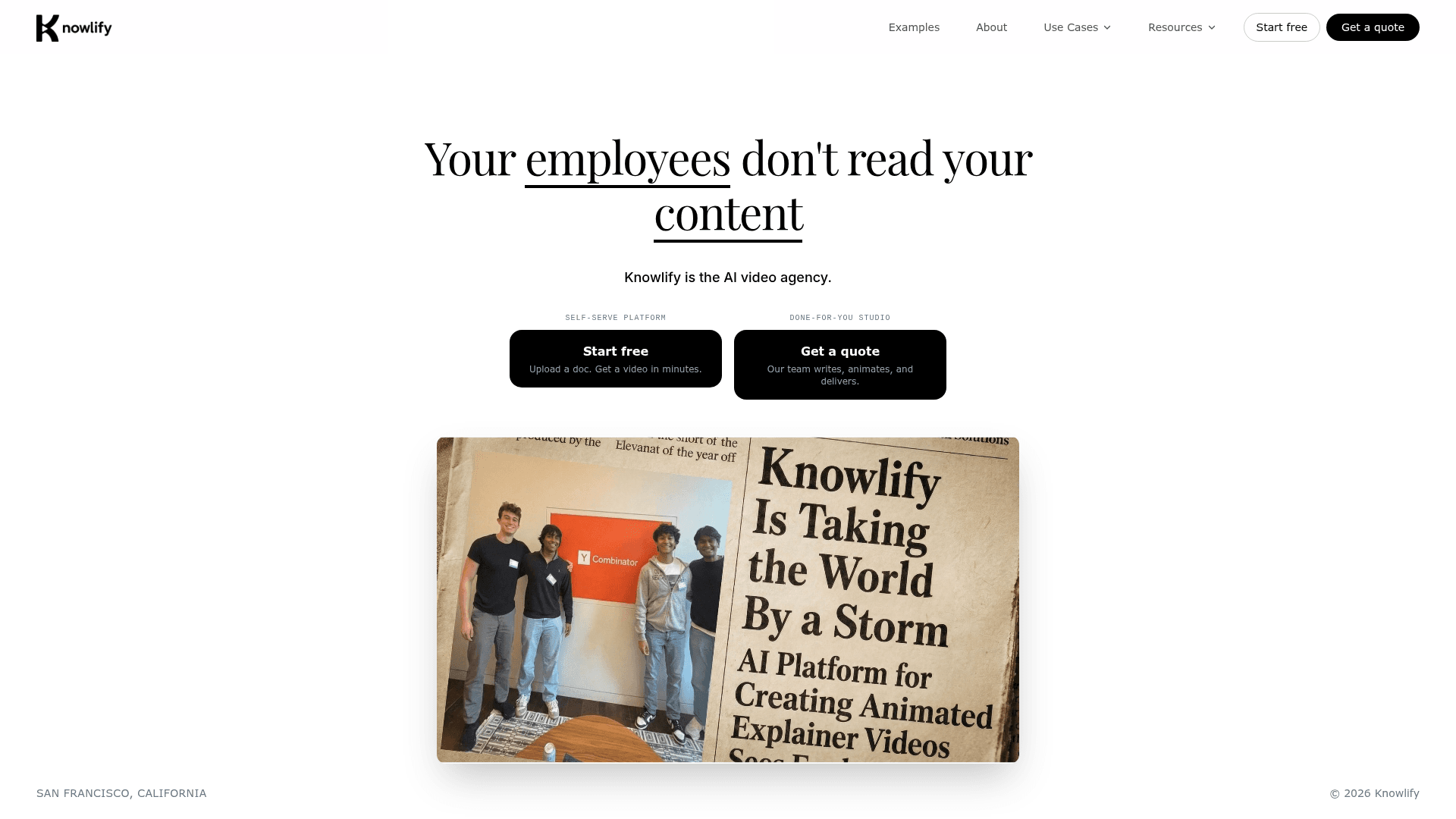 Knowlify screenshot