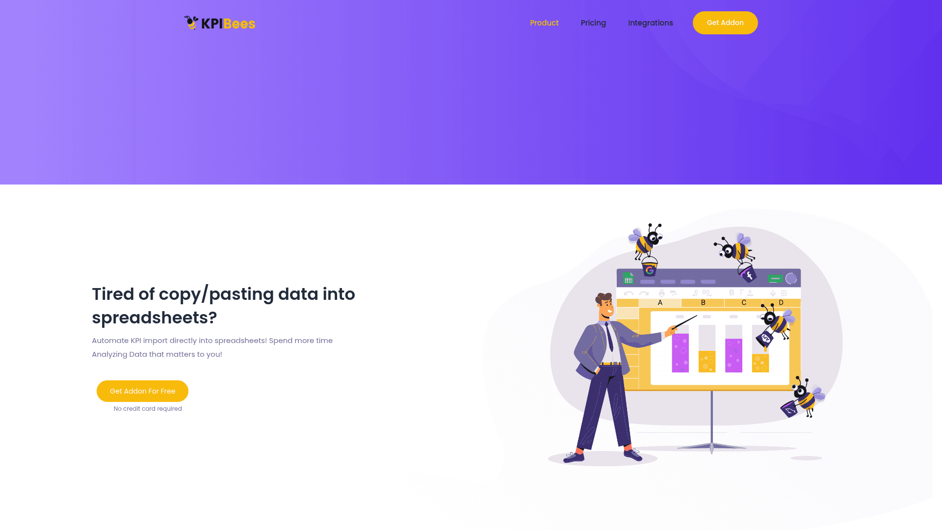 KPIBees screenshot