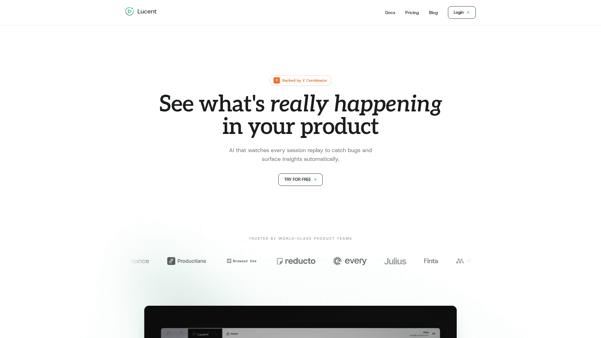 Lucent screenshot