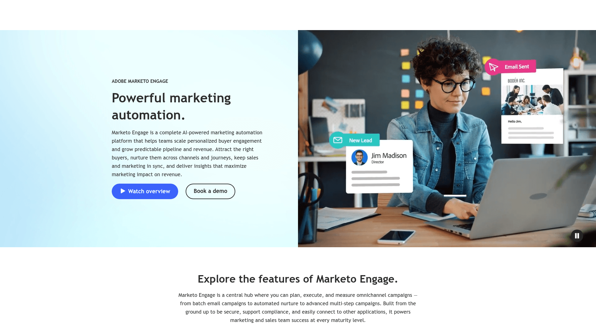 Marketo screenshot