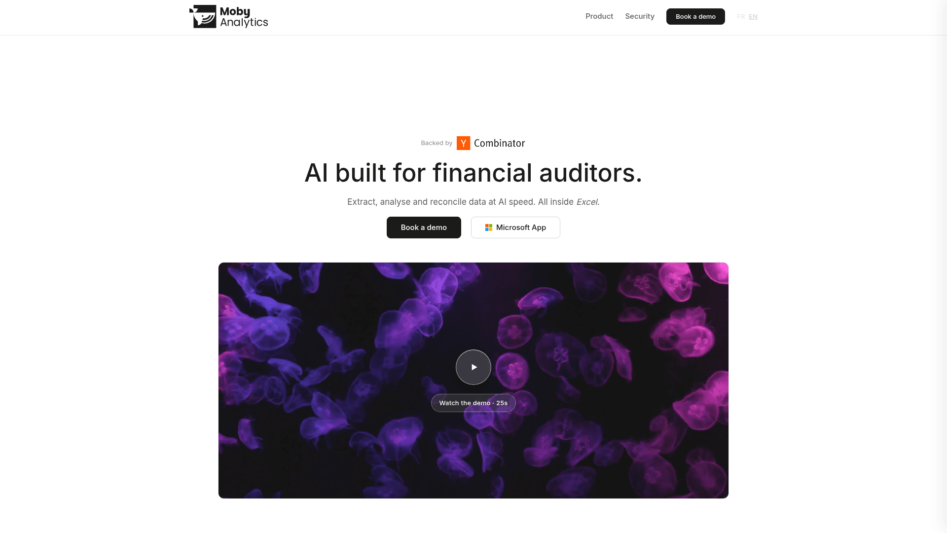 Moby Analytics screenshot