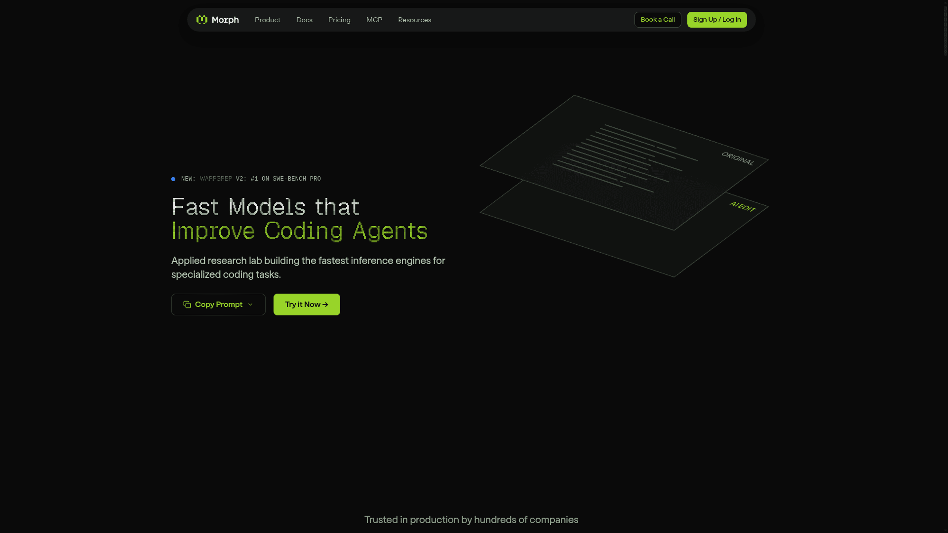 Morph screenshot