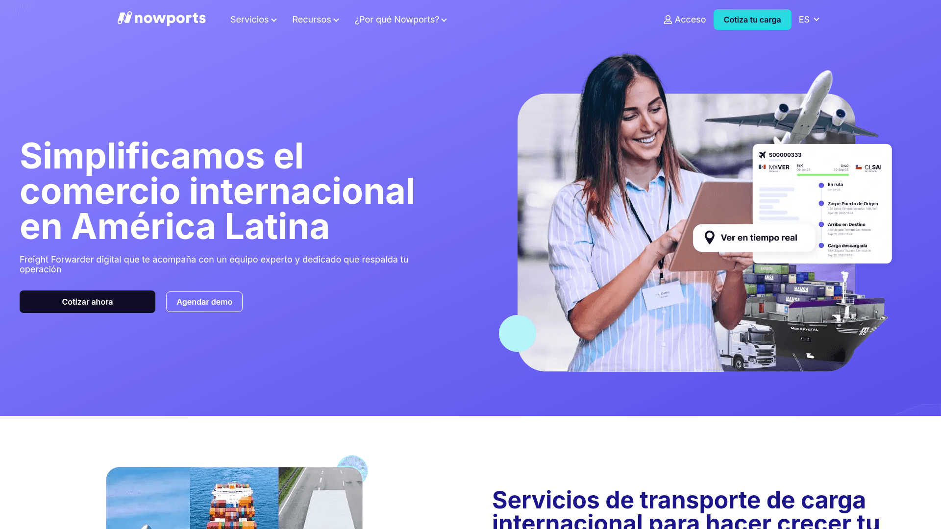 Nowports screenshot