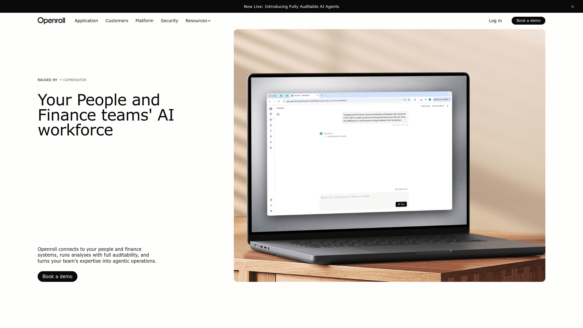 Openroll screenshot