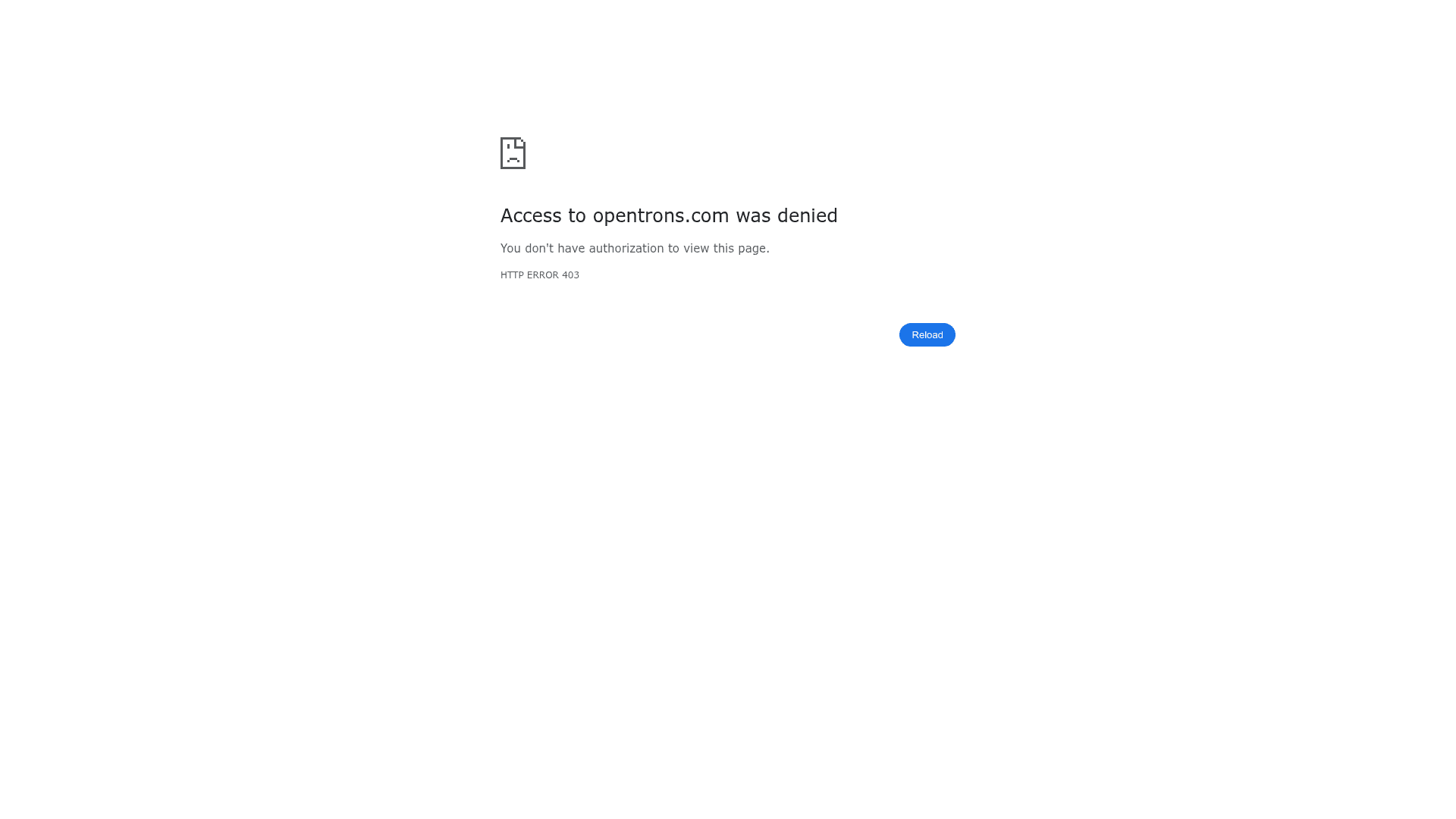 Opentrons screenshot