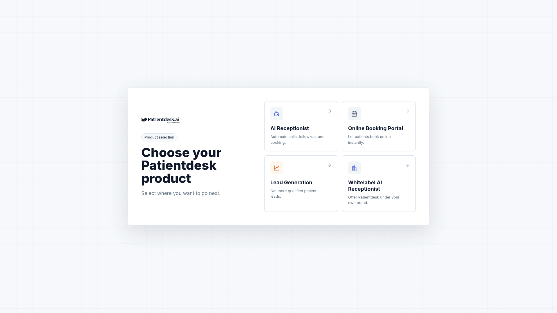 Patientdesk.ai screenshot