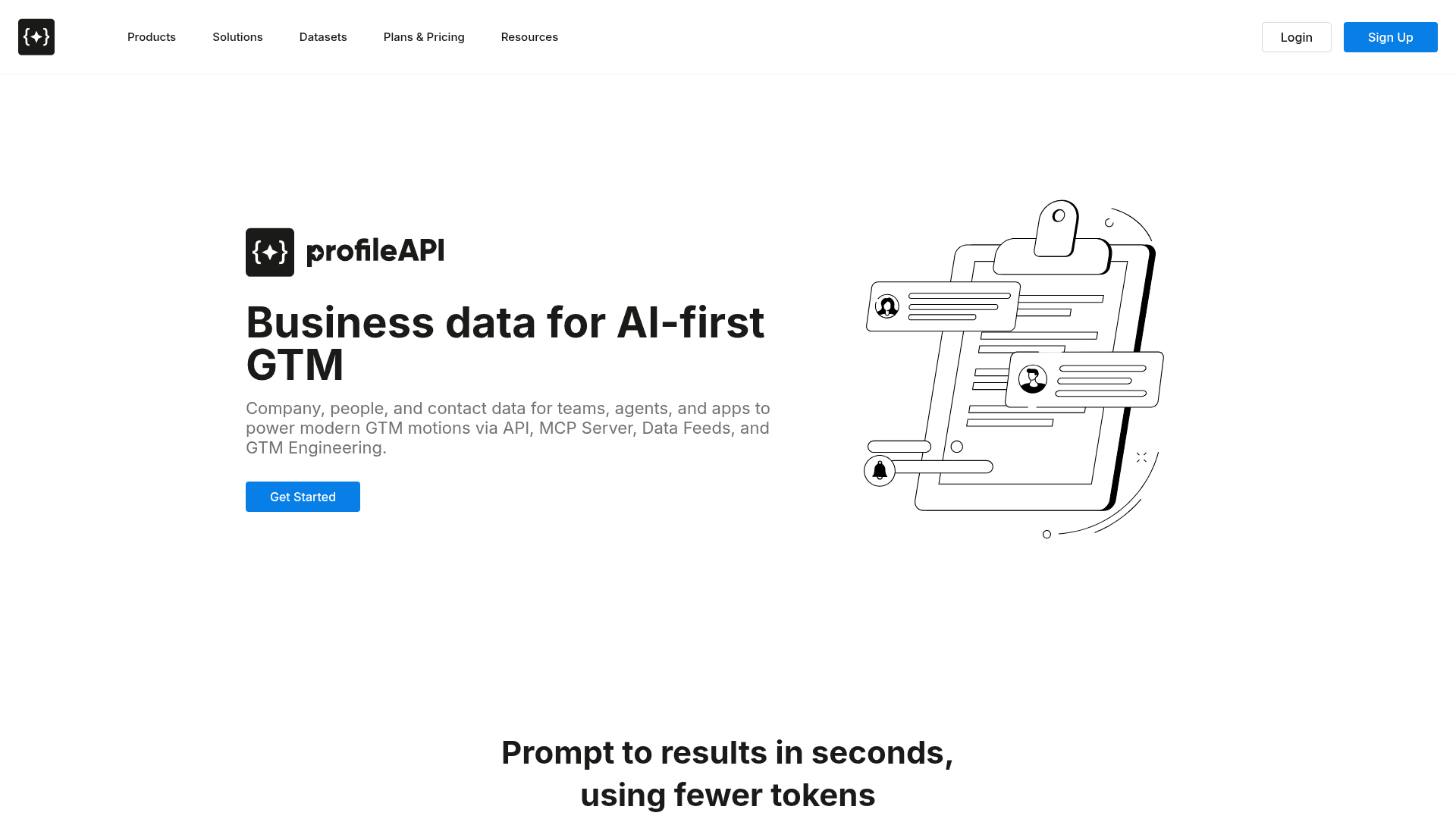 profileAPI screenshot
