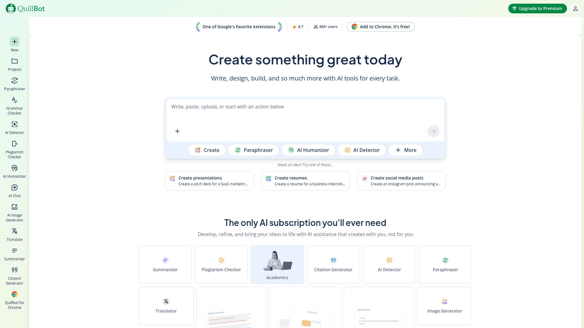 Quillbot screenshot