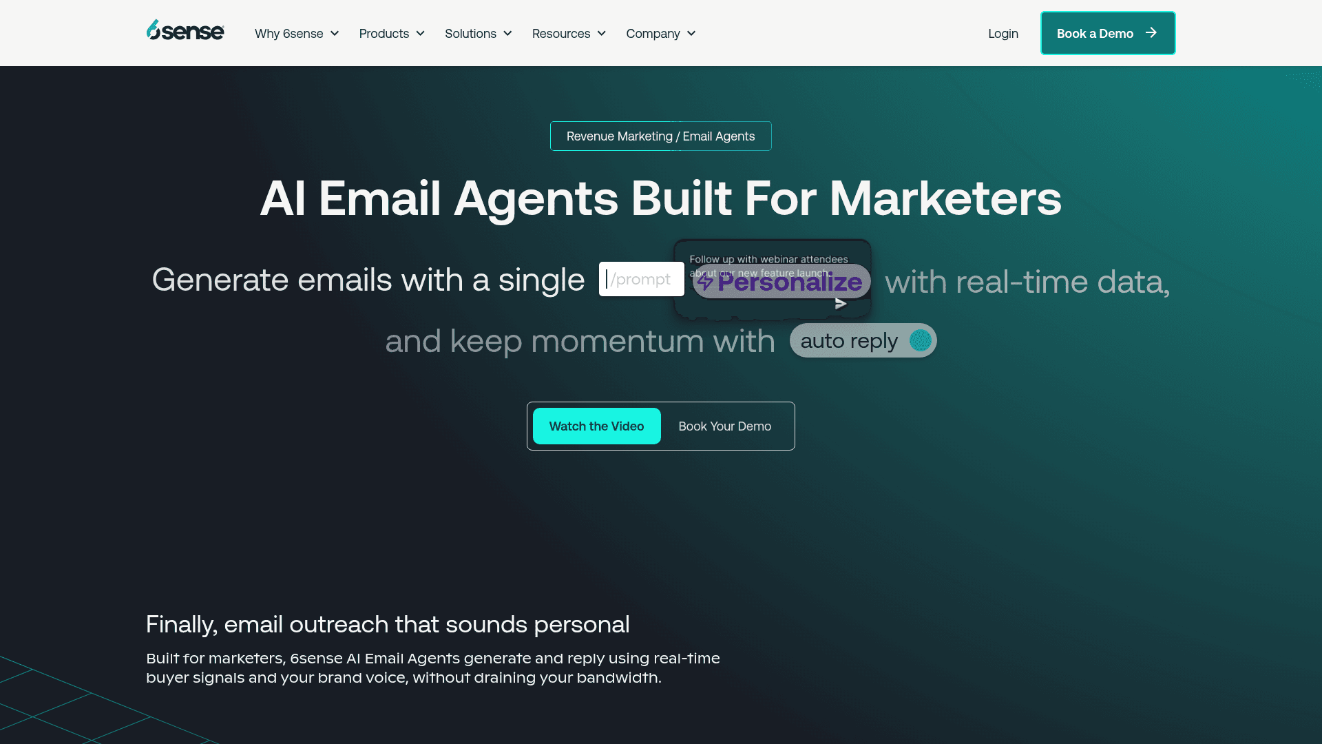 Saleswhale screenshot
