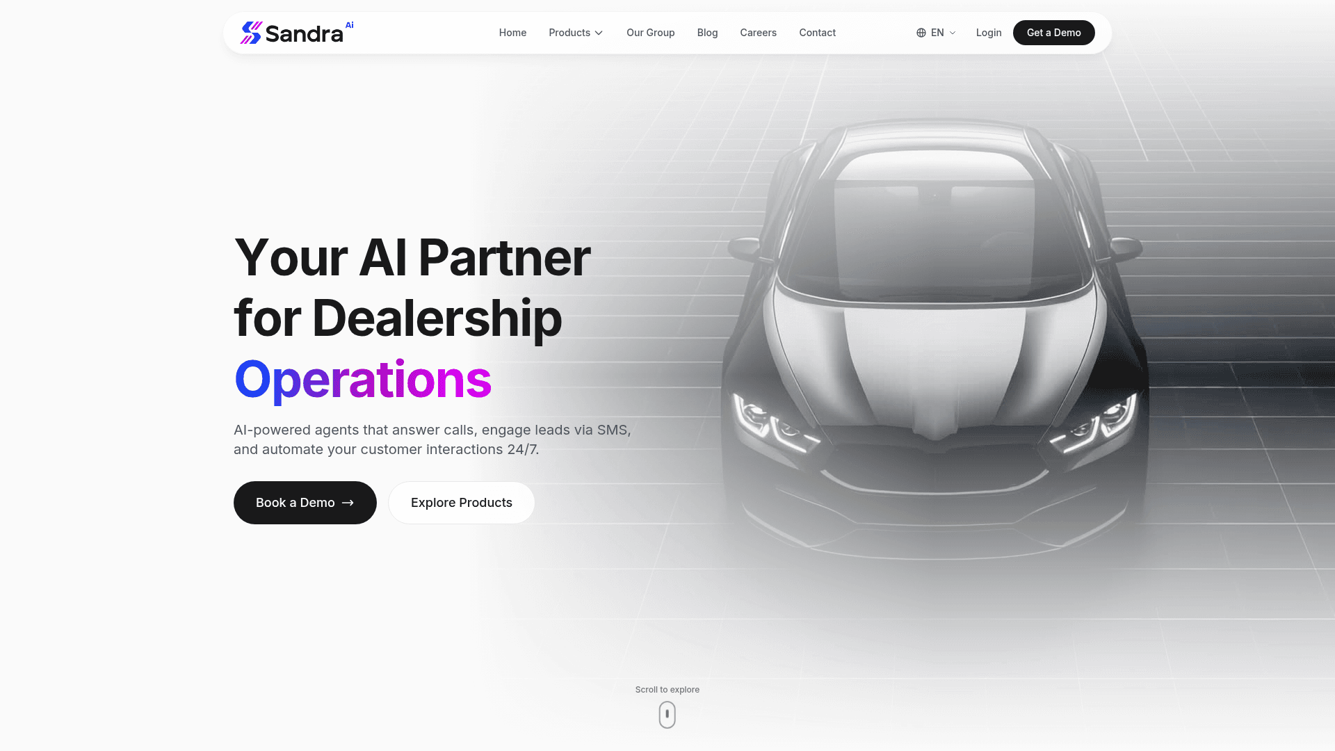Sandra AI screenshot