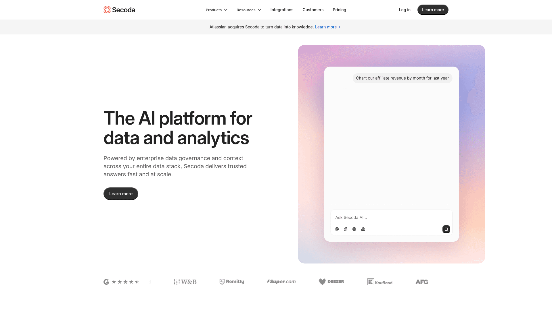 Secoda screenshot