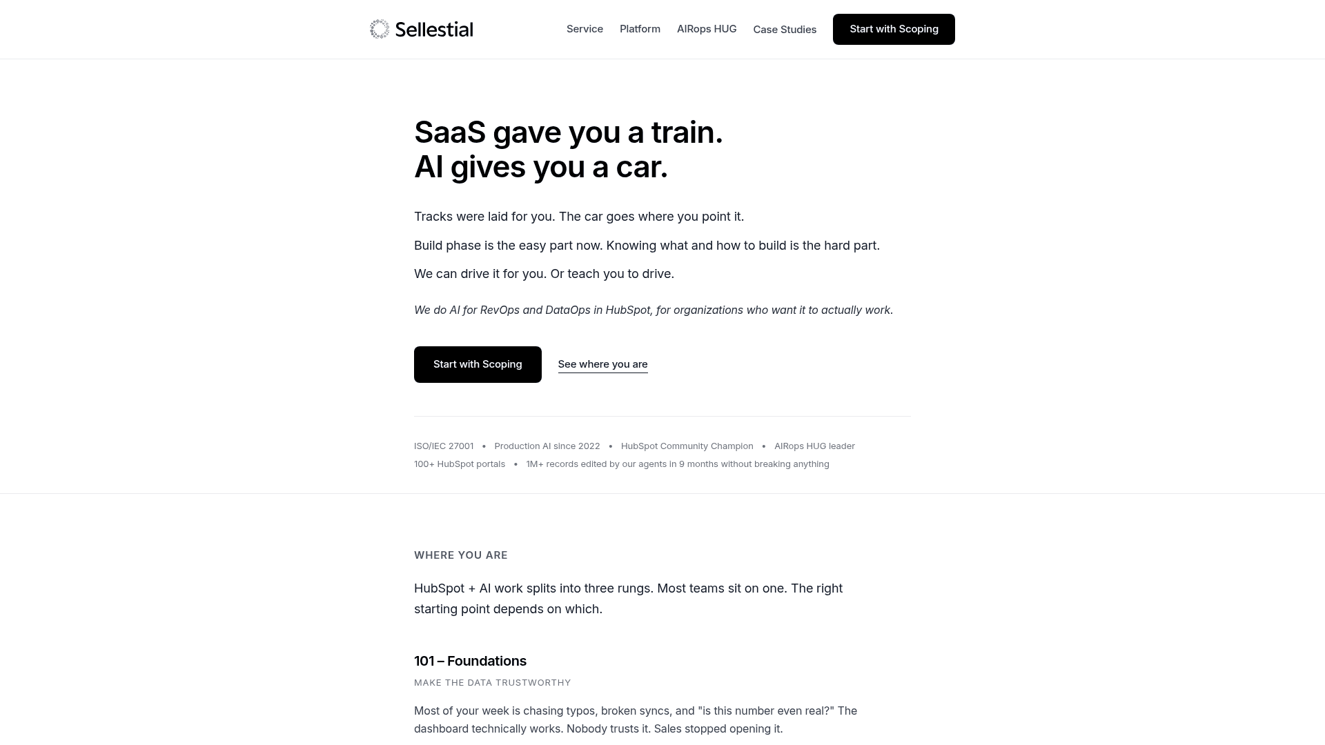 Sellestial screenshot