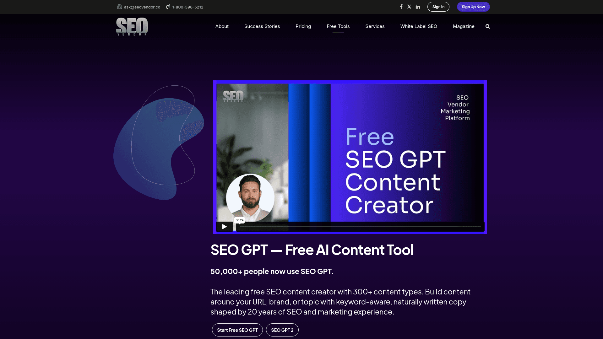 SEO GPT screenshot