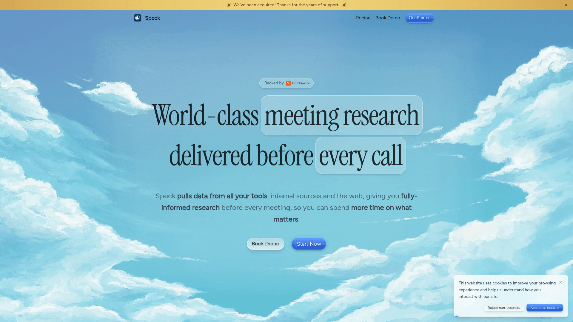 Speck screenshot