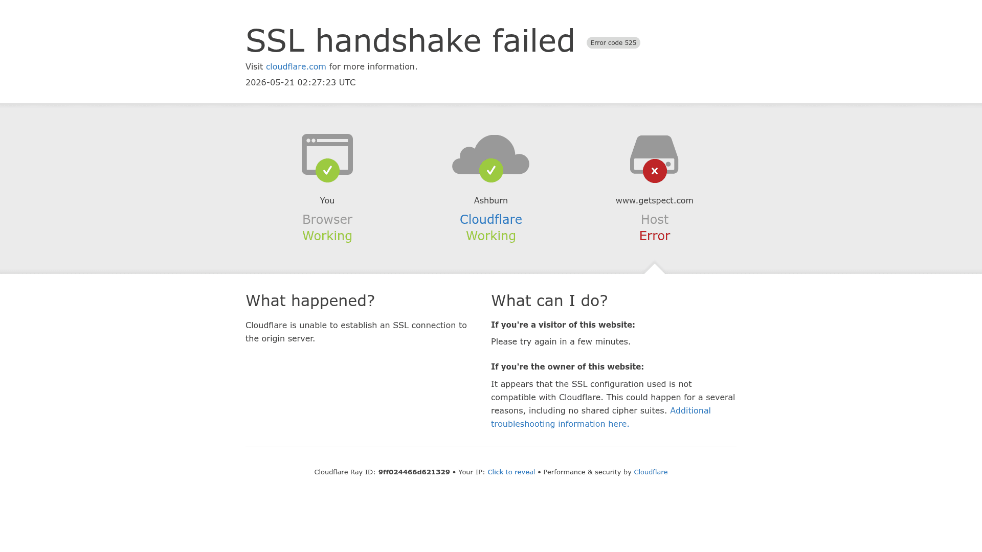 Spect screenshot